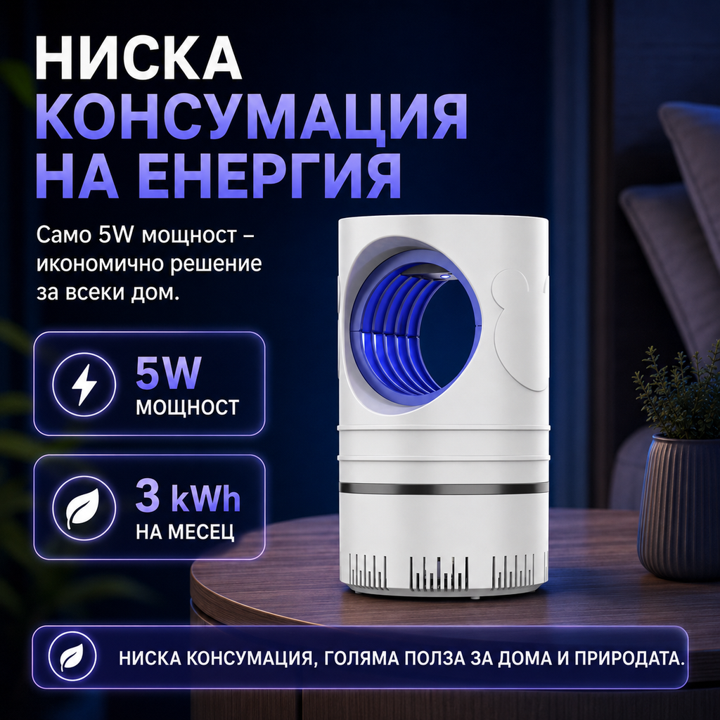 Нощна лампа против комари